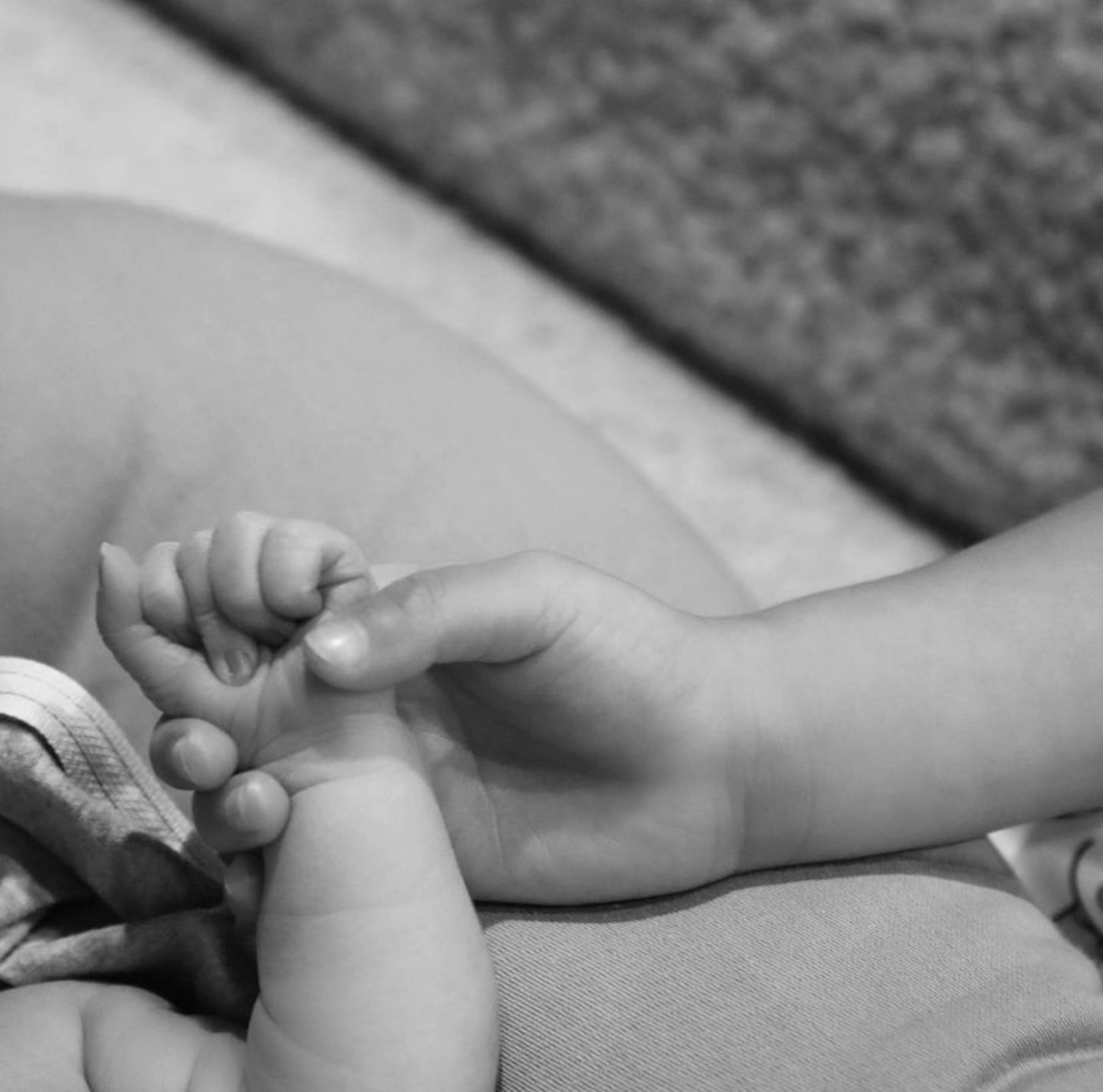 newborn person baby human finger