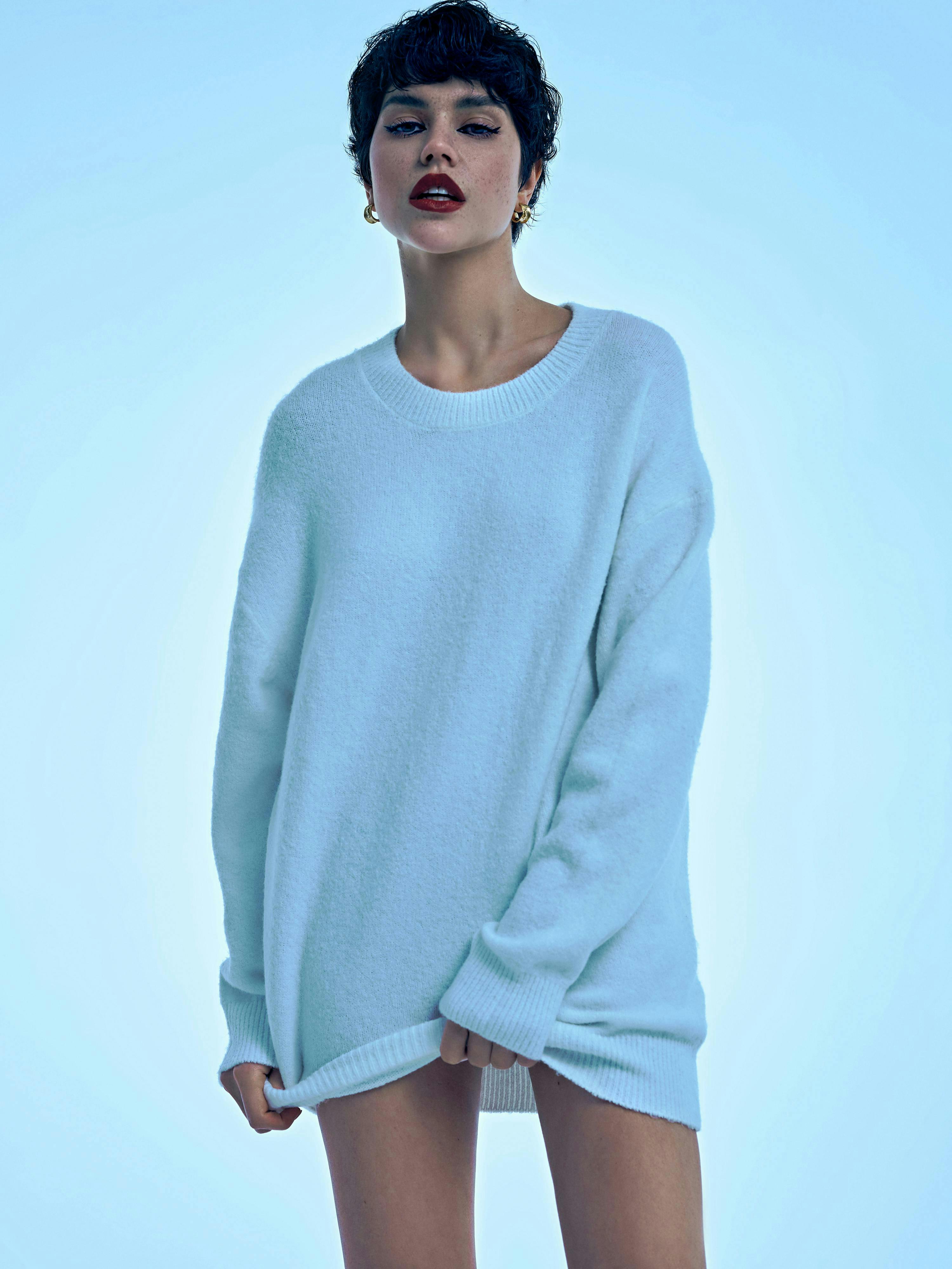 clothing long sleeve sleeve knitwear sweater sweatshirt